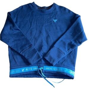 Under armour blue sweatshirt